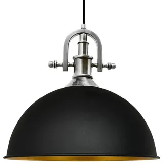 Bamyum 1-flg. 40 cm schwarz/roségold Metall