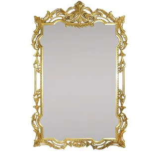 Casa Padrino Barock Wandspiegel 70 x 110 cm Gold