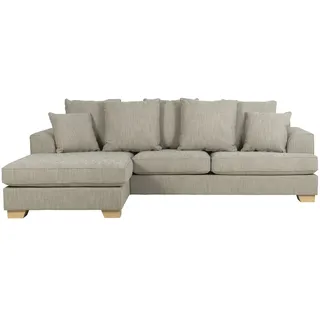 Ecksofa  Franka ¦ braun ¦ Maße (cm): B: 268 H: 87 T: 161.0
