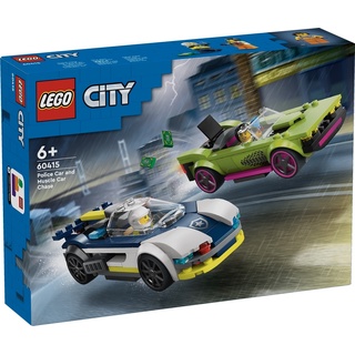 LEGO® City - LEGO® City 60415 VERFOLGUNGSJAGD MIT POLIZEIAUTO UND MUSCLE CAR