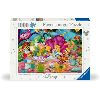 Ravensburger Erwachsenenpuzzle 1000 Teile - Disney Classics - Alice im Wunderland