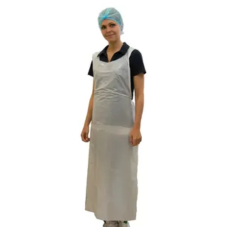 PE-Schürzen glatt 76x125cm 55μ blau | 500 Stk. pro Karton