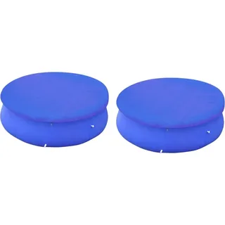 Poolabdeckungen 2 Stk. Für 360-367 Cm Runde Aufstellpools