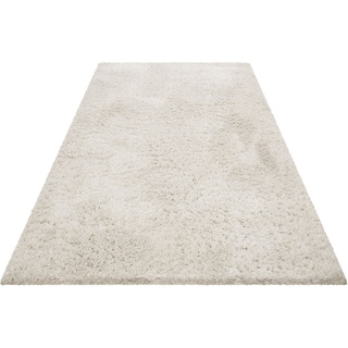 Hochflor-Teppich YOGI, Esprit, rechteckig, Höhe: 50 mm, flauschiger Flor, nachhaltig, gewebt, Wohnzimmer, Schlafzimmer, uni beige
