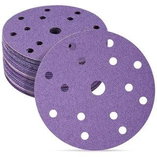 luxuskollektion Schleifscheiben 150mm Klett 15Loch Keramik Exzenterschleifer Einfach