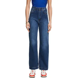 ESPRIT Damen Jeans 992ee1b359, Blue Medium Washed, 32W / 32L - 32W / 32L