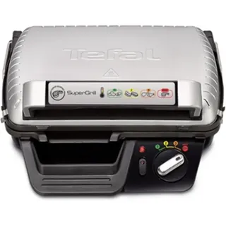 Tefal SuperGrill 2000 Watt Elektrogrill Elektrogrill Aluminium 320 x 240 mm