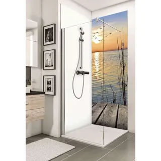 Schulte Decodesign Duschrückwand Foto Sonnenuntergang - Duschkabine