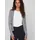 Viril Short L/S Knit Cardigan Grau M