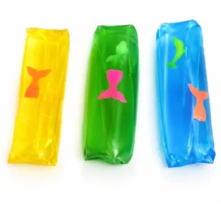 STUWU 3er Set Flutschies – 90er Jahre Kultspielzeug – Lustiges Druckspielzeug & Antistressspielzeug für Kinder & Erwachsene – Flutscht beim Drücken aus der Hand – Retro Spaß für Kindergeburtstag