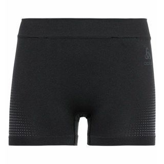 Odlo Damen Funktionsunterwäsche Panty PERFORMANCE WARM ECO, black - new odlo graphite grey, XL