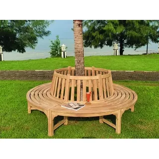Jorkisch Joda Baumbank Ø 220 cm Naturbraun