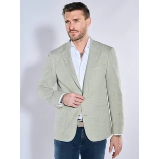emilio adani Herren Freizeit-Sakko slim fit Grün gemustert - 48