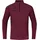 Sweatshirt mit 1/4-Reißverschluss maroon/marine XXL