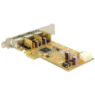 DeLock 89656 - USB-Adapter - PCIe 1.1 - PoweredUSB 2.0 12 V)
