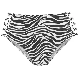 VENICE BEACH Bikini-Hose Damen Schwarz/Weiß 34