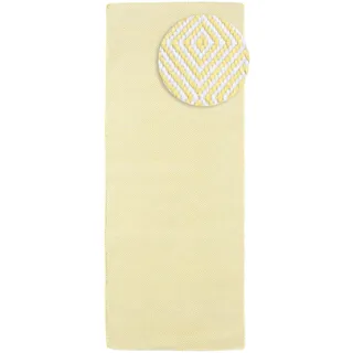 Morgenland In- & Outdoor - Alef - türkis«, rechteckig, 6 mm Höhe, In und Outdoor geeignet gelb - 200x80 cm