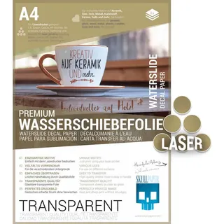 Wasserschiebefolie Transparent Laser - Transparent