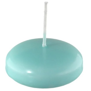 Wiedemann Unbekannt Kerzen, Schwimmkerzen Türkis 2,6 x 4,2 cm, 8 Stück