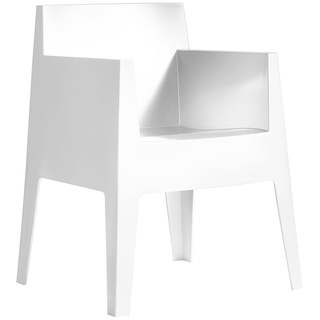 Driade Toy Stuhl mit Armlehne weiß | Einzelstück