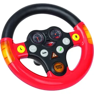 Big Bobby Car Multi-Sound-Wheel rot/schwarz