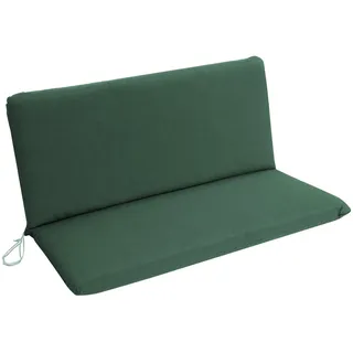DEGAMO Bankauflage 98 x 88 x 5 cm dunkelgrün 1 St.