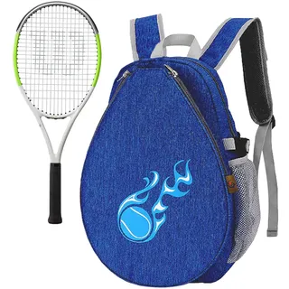 tongfeng Tennistasche Für Kinder - Pickleball Paddel Rucksack - wasserdichte Oxford-Stoff-Gurkenbeutel - Badminton Racket Backpack - Sporttasche Tragetasche Sportrucksack Für Kinder