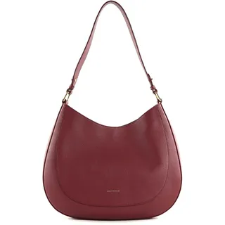 Coccinelle Sole Schultertasche Leder Garnet Red