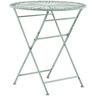 Beliani Trento Gartentisch Ø 70 x 75 cm Grün