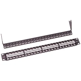 Equip Patchpanel 48x RJ45 Cat6 19" 1HE Keystone