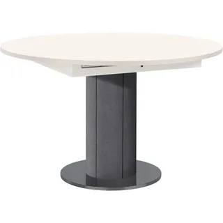 Mäusbacher Ø 130 cm weiß