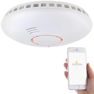 VisorTech WLAN-Rauch- und Hitzemelder Weiß 3 St.