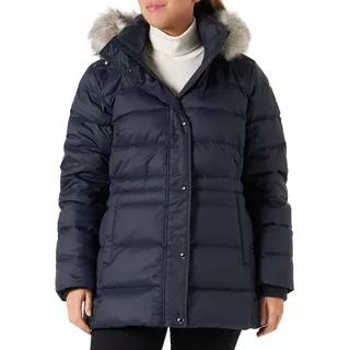 Tommy Hilfiger Damen Th Ess Lw Daunenweste Fleece, Desert Sky, 50 - 50