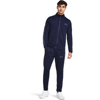 Under Armour Knit Trainingsanzug Herren 410 midnight navy/downpour gray S