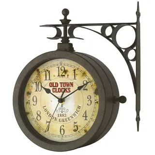 TFA Dostmann Wanduhr Old Town Clocks  (Kupfer, 27 x 29,5 cm)