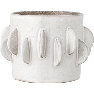 Bloomingville, Blumentopf, Roza Flowerpot, White, Stoneware (24 cm)