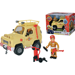 SIMBA TOYS Sam 4x4 Geländewagen mit Figur Spielzeugauto Mehrfarbig