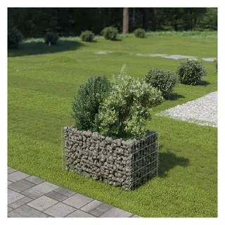 vidaXL Gabionen-Hochbeet 90 × 50 × 50 cm