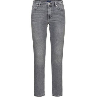Gant 5-Pocket-Jeans Super-Stretch Jeans Farla grau 28/34