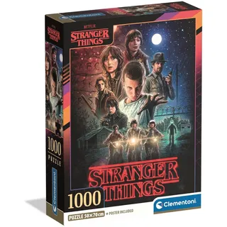 CLEMENTONI Stranger Things Staffel 1 1000 Teile