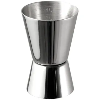 APS-Germany APS 93120 Cocktail-Doppelmaß für 2 / 4 cl Edelstahl, 7cm