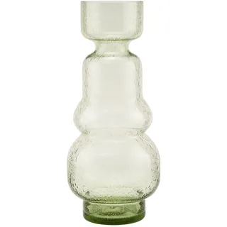 House Doctor Vase Organi, Ø11 x H26cm, grün