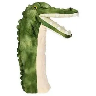 Toi-Toys Handpuppe Tieren, ca. 40 cm lang​, Plüsch - Puppentheater, Puppenbühne (1-tlg), Giraffe / Vogel Strauss, - Vogelstrau,Krokodil grün Krokodil