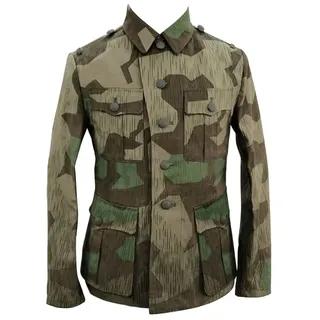 Militaryharbor WW2 WWII German Heer Splinter 31 Spring Camo M40 field tunic-6XL - 6XL