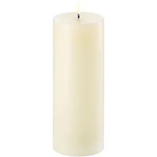 Piffany Uyuni LED Stumpenkerze 7,8 x 20 cm ivory