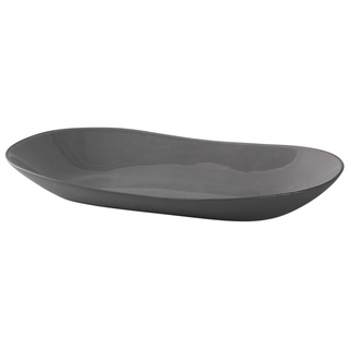 Broste Copenhagen 14533306 Servierplatte, Porzellan, 24,5 x 15 x 3 cm
