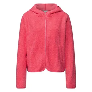STREET ONE Sweatjacke Teddy-Jacke mit Kapuze 38