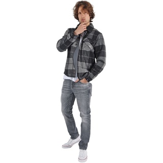 M.O.D. Herren Jeans CORNELL Regular Fit Regular Fit Swat Grau 3657 Normaler Bund Reißverschluss W 30 L 34