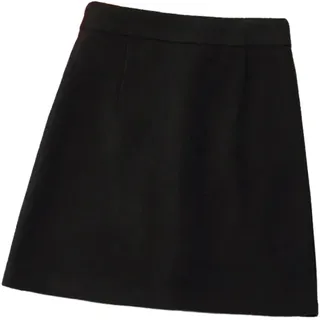 OLEETS Strickrock Für Damen - Frauen Winter Herbst Stricken Mini Röcke A-Line Koreanischen Stil, Mode, Klassische Einfache Schlank Warme Streetwear Für Party Prom