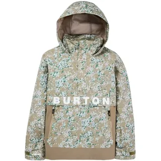 BURTON WOMEN FROSTNER ANORAK Jacke 2025 snowfall camo/summit taupe - S